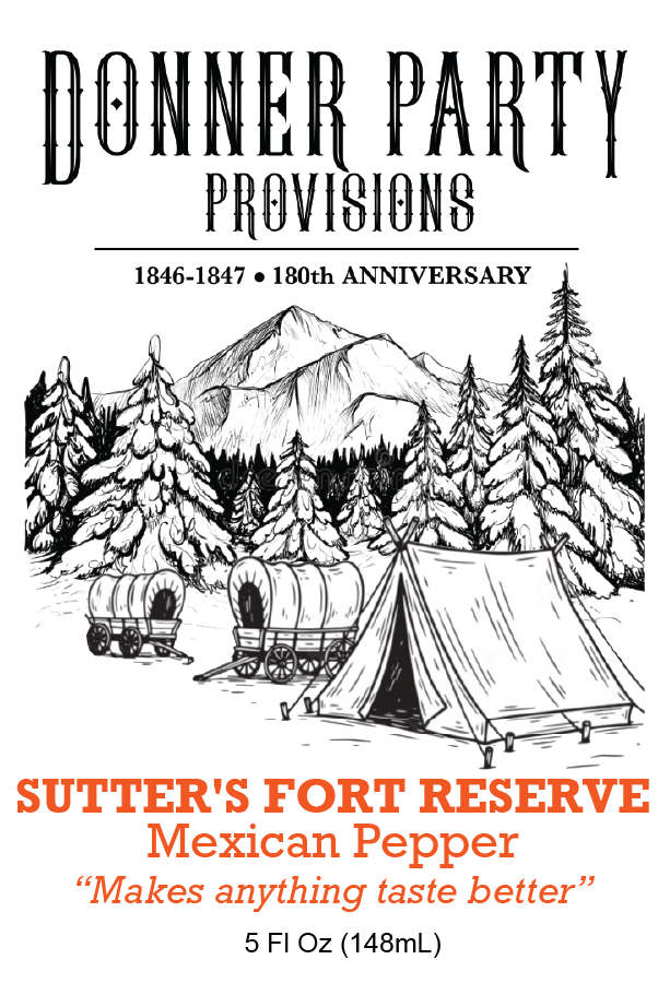 Sutter's Fort Reserve label