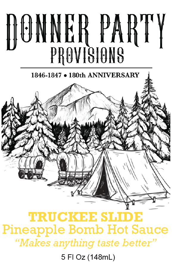 Truckee Slide label